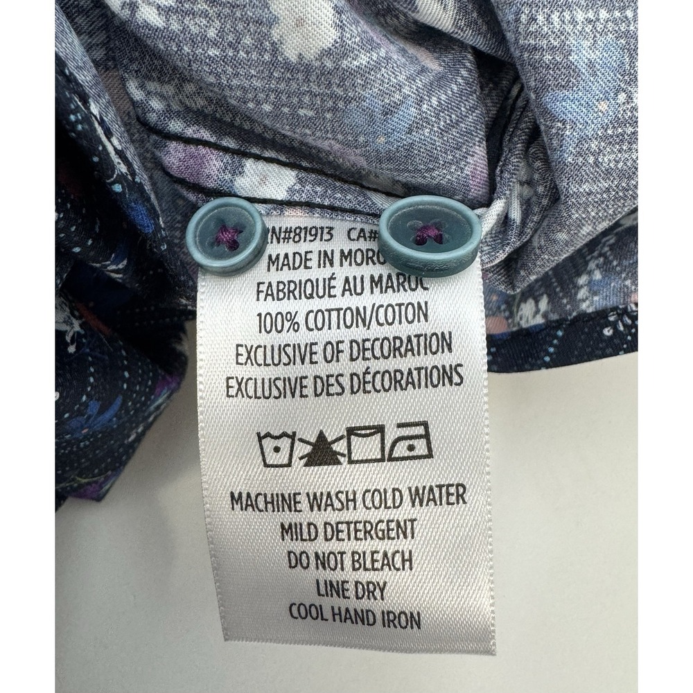 NWT Robert Graham EGGER Floral Modern‎ Americana Tailored Fit Shirt 2XL $178 - Picture 10 of 11